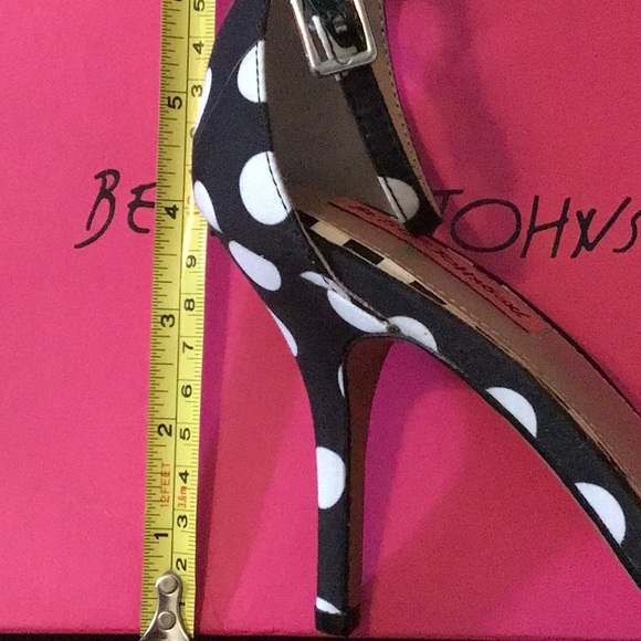 Betsy Johnson Lylly BLK PK DOT - Picture 9 of 10